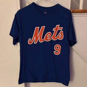 Brandon Nimmo #9 -Mets Blue T-Shirt